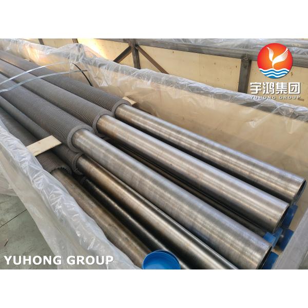 ASTM A106 Gr.B High Frequency Welding Fin Tube For Convective Heater Coils