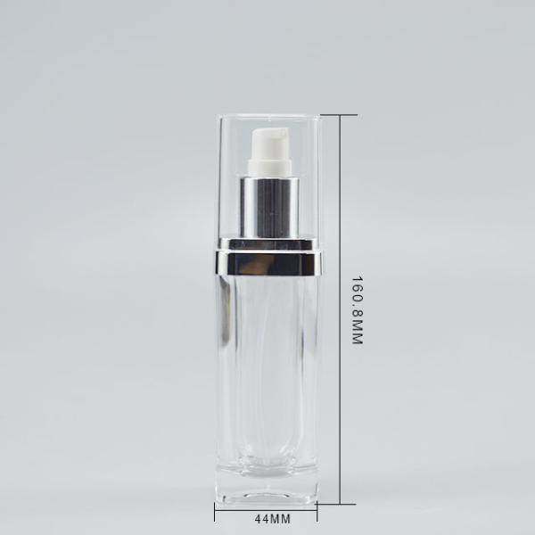 Printing Silk-screen Printing 60ML Luxury Cosmetic Lotion Container with Capacity
