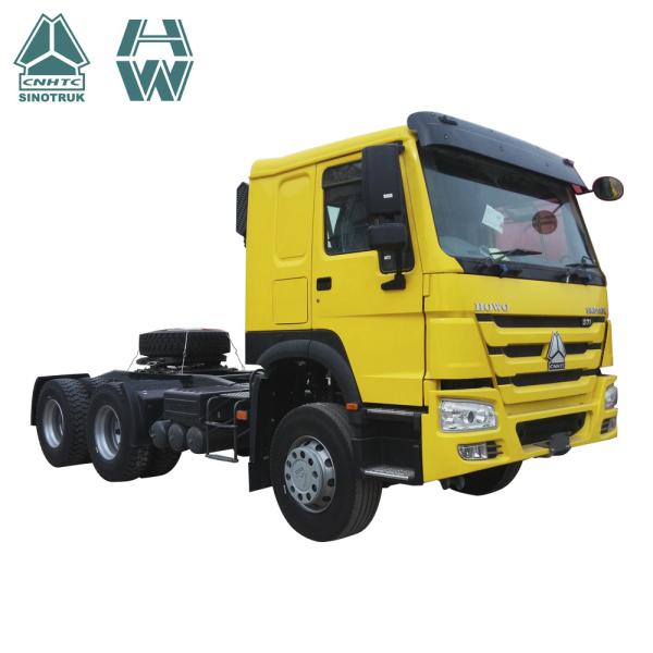 Howo sinotruk 4x2 LHD 450hp new heavy duty chinese trucks tractor head cargo truck trailer with 10 wheels tractors