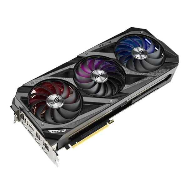 PCIは4.0インターフェイス賭博のPCのグラフィックス・カードのROG溝彫りRTX3060Ti O8G V2賭博を表現する