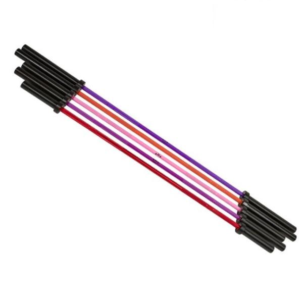 junior training barbell bar for beginners/teenagers/women, colored weightlifing bar