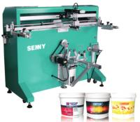 máquina de 1000X250mm 10pcs/Min Semi Automatic Screen Printing para a cubeta