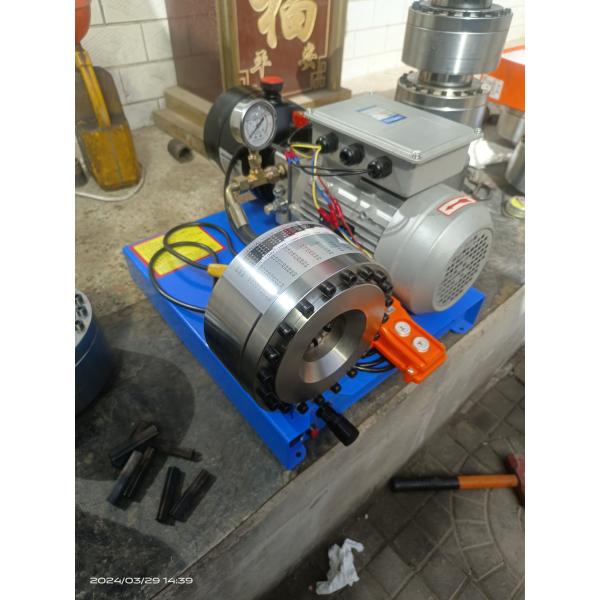 2.2 KW Motor 220V Hydraulic Hose Crimping Machine with 1 Inch Crimping Range for 6-25mm Hoses