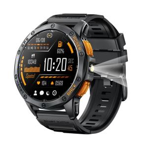 K67 IP68 防水 GPS スマートウォッチ コンパス スマートウォッチ フットライト 530mah バッテリー