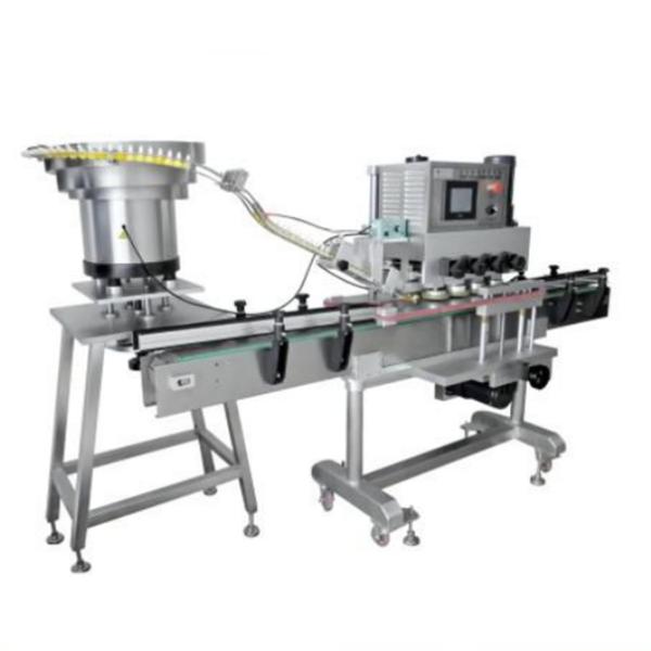Automatic Screw Lid Vial Capping Machine for Essential Oil Dropper Bottle Cap Tightening