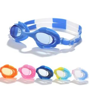 Professional Anti Fog UV Protection Kids Swimming Goggles With Customizable Logo