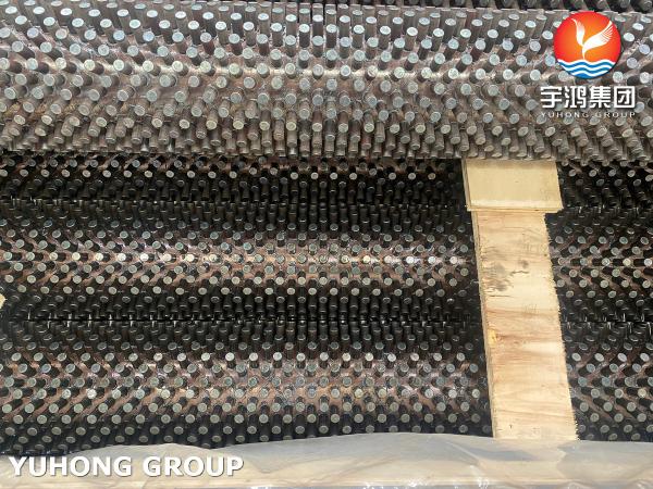 Studded Tubes ASTM A213 T9 In Power Plant