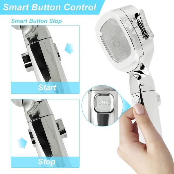 Bathroom Wash Lizhen Haw-vic- Sifang Four Stage Household Booster Filter Handheld Shower