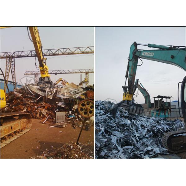 Апельсиновая корка 4 зубцов сражается гидравлическая крепкая структура подходящее Хитачи ЗС210 экскаватор 20 тонн