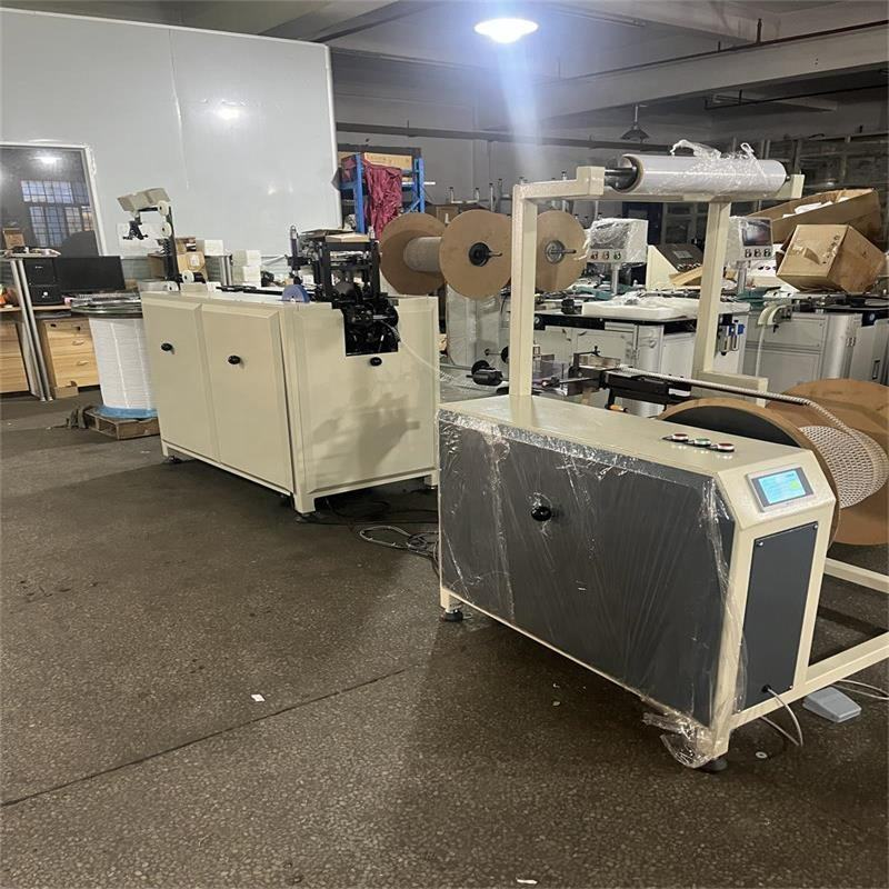 3/8 Inch Automatic Twin Ring Loop Spiral Wire Spool Making Forming Machine Equipment
