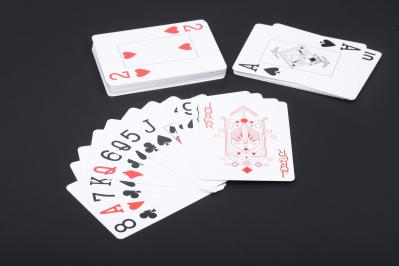 Embossed Deck Of Poker Card Storage Box In Bulk OEM