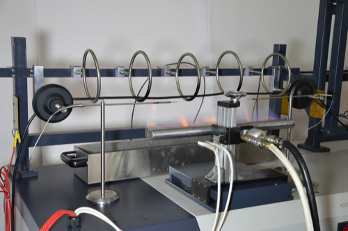 Cable Fire Resistance Mechanical Shock Water Spray Tester Machine