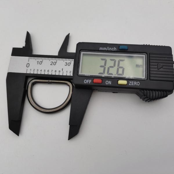 32.6mm Adjustable Triangle Plastic D Ring Buckle For Suitcases