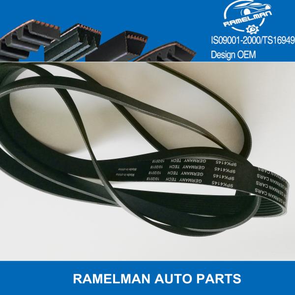 factory supply auto poly v belt high quality mercedes-benz belt oem A0109970992/9PK4145 ramelman brand EPDM /CR material