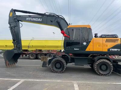 Excellent Condition Hyundai 210w-9 Wheel Excavator 112 Kw Power