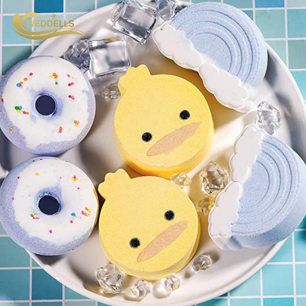 Customized Strawberry Ocean 6 Piece Bath Bomb Gift Sets