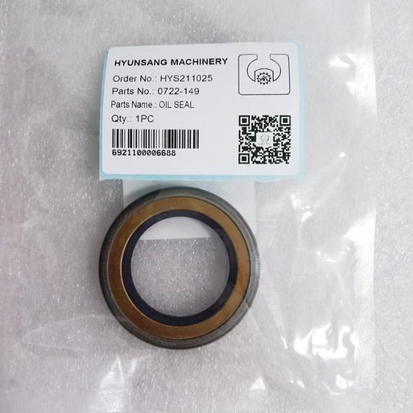 O selo 0722-149 7Y-4215 de Spare Parts Oil da máquina escavadora cabe 130-III SOLAR