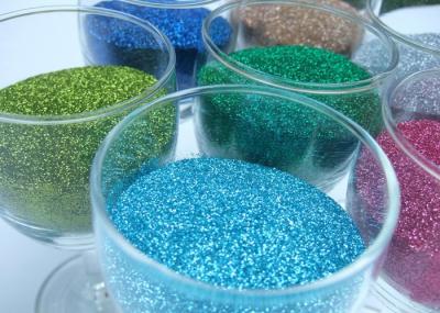 Multi Color DIY Crafts Decoration Extra Fine Glitter Powder For Sand Paper