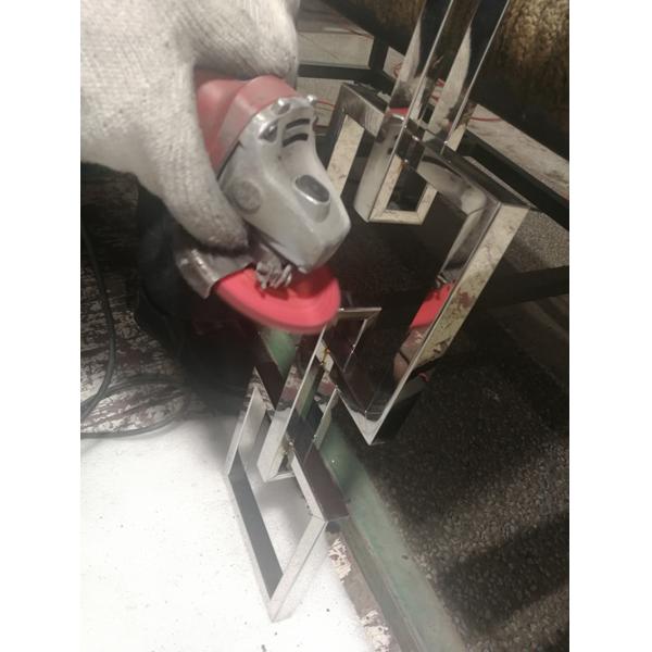 Stainless Steel 3D Expansion bolt Pattern Gold Room Partition Wall Divider Panel