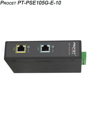 Anti Interference Protection 10G PoE Injector Input 12-48VDC 2.5A Output 55V 550mA