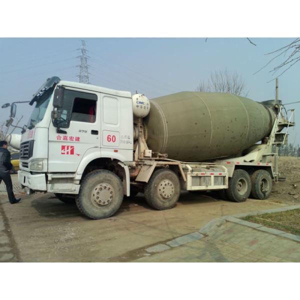 Safety Belts Concrete Mixer Truck With Adjustable Steering Wheel