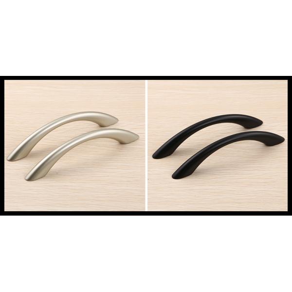 Pearl Silver Plastic Dresser Knob , Arched Pink  ABS Cabinet Pulls Colorful Furniture Handles And Knobs