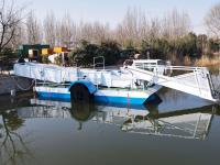 Las algas flotantes 8CBM Recolector de plantas acuáticas está diseñado para ser de nueve metros