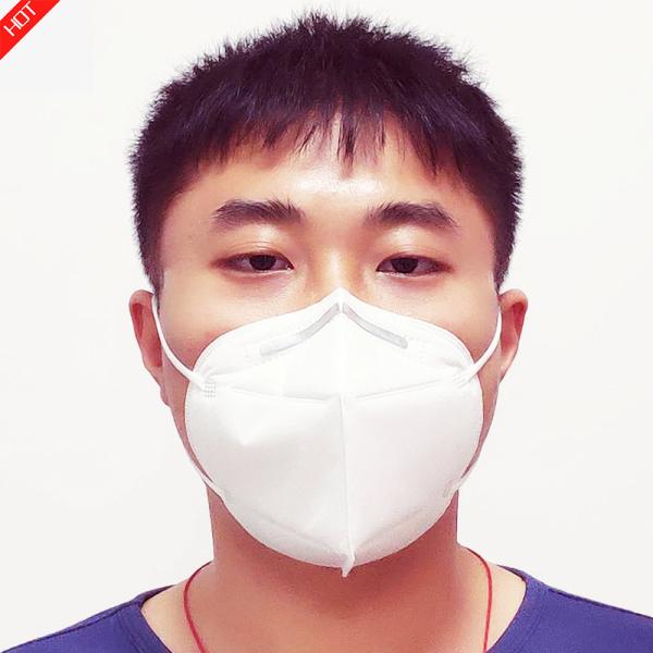 Meltblown Nonwoven KN95 Half Face Mask Foldable Anti Coronavirus No Toxic