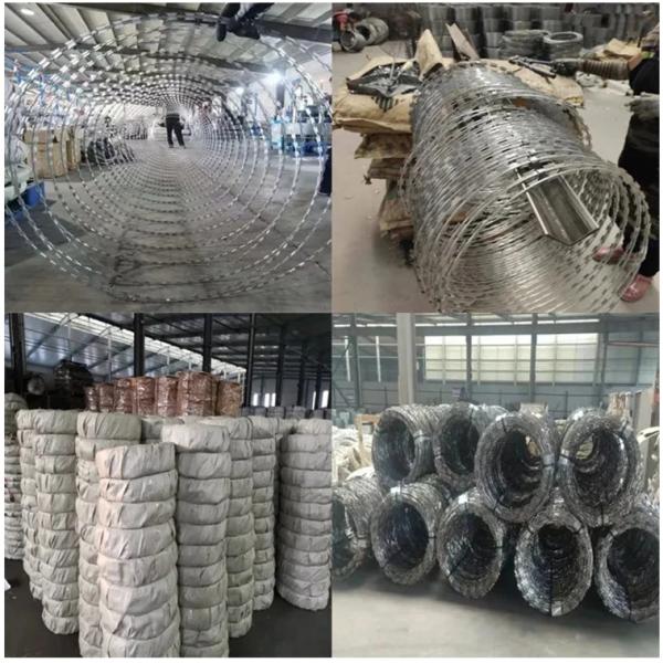 Hot Dipped Galvanized Concertina Razor Barbed Wire