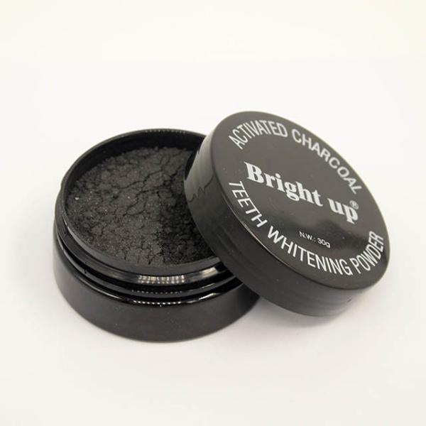 Organic Charcoal - Infused DentiFresh Teeth Whitening Powder, 30G
