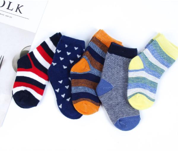 Popular Cotton Newborn Baby Boy Socks Anti Fouling Sweat Absorbent OEM Available