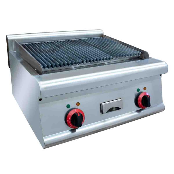 220V-240V Железная цифровая панель управления Кухонная гриль Регулируемая температура 500-700 градусов Серебро Белое