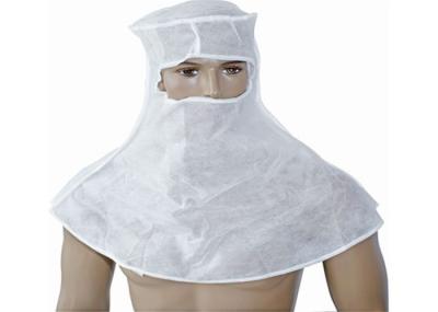 Medical Over Shoulder Surgery Head Cover , Cleanroom Beard Covers Non Woven