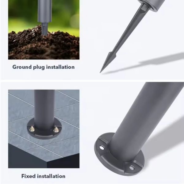 Versatile Solar Lawn Lights Outdoor Waterproof LED Garden Decor Lighting for Yard Patio