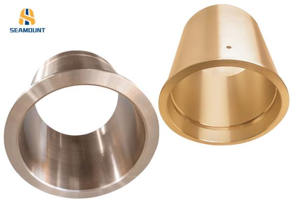 High Density C93700 Lead Bronze Flanged Sleeve Bushing High Hardness Easy Cutting