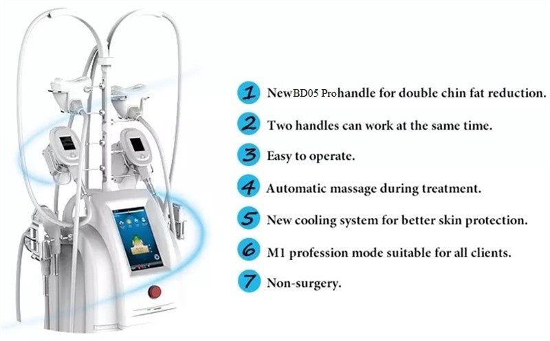 Потеря веса Cryolipolysis уменьшая липосакцию 80kpa машины жирную замерзая