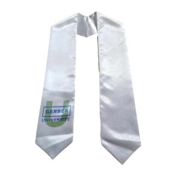 Full Colour Printed Polyester Stoles For Graduation Honor Custom Made