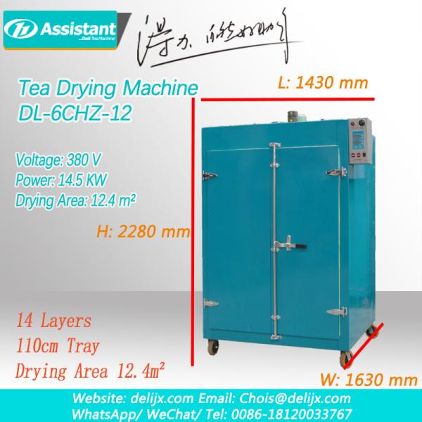 Electric Heating Tea Leaf Dehydrator for Iced Chamomile Green Black Herbal Tea DL-6CHZ-12