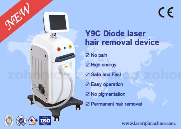 Sapphire Contact Cooling System Laser Hair Removal Machine 50HZ 60HZ