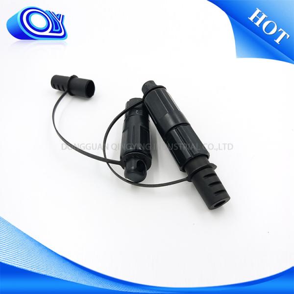 IP68 Waterproof Cable Connector / Fiber Optic Connector OFNR Flame Retardant