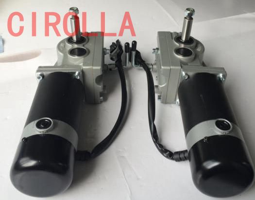 Brush Lightweight High Power Electric Motor For Electric Wheelchair 24VDC 320W