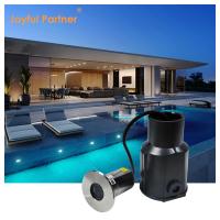 Stainless Steel 316 Recessed Underwater Light DC12V/24V 3W RGB LED SPA Pool Lights with CE RoHS IP68 3000k