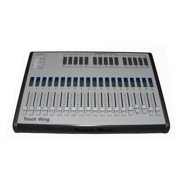 DMX512 Tiger Touch Fader Wing Stage Lighting Console Remote Control