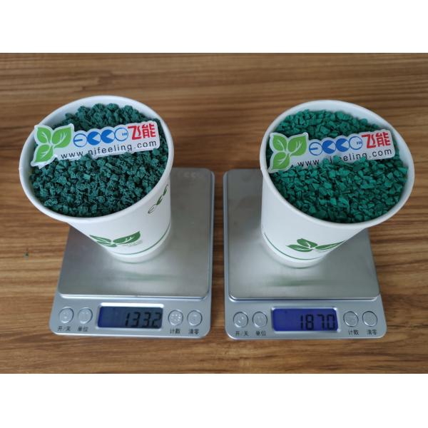 Резина качества еды мульчирует безопасность паллета мягкие зерна EPDM прервали резиновое для спортивной площадки