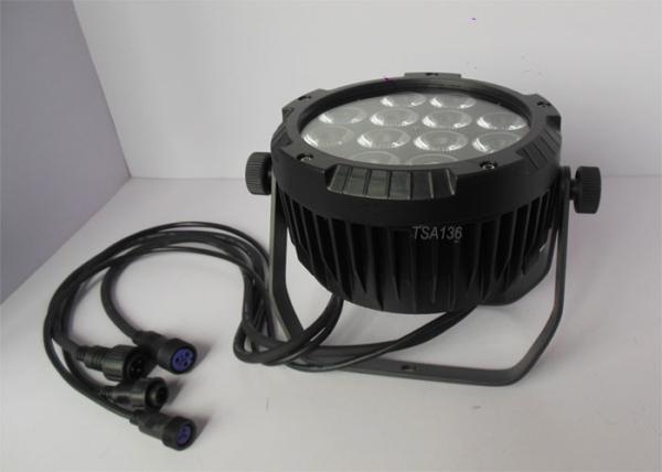 IP65 RGBWAP 6in one Outdoor  Waterproof Flat Led Par With Purple Color Amber Color TSA136