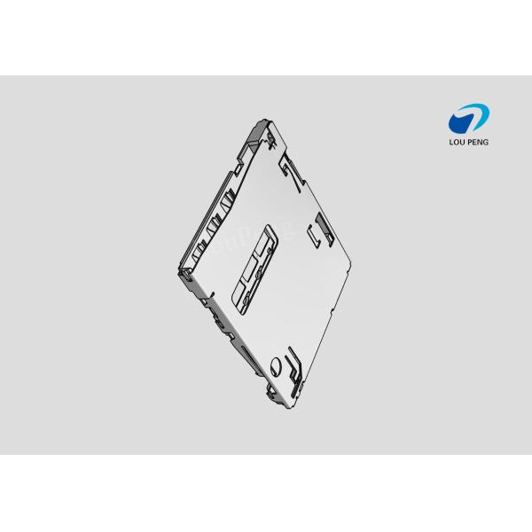 SIM Connectors, SIM Card Connectors, 3FF SIM Compatible Card, 6 Position, 2.54mm [.1in] Centerline, 6 Loaded Position