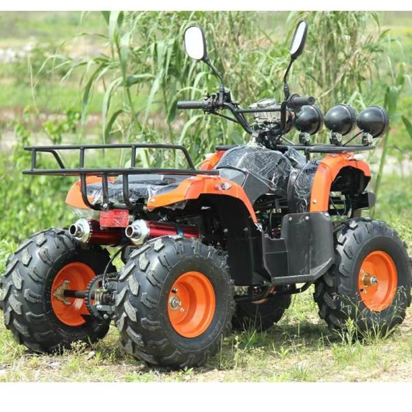 110cc Gas ATV for Kids Electric Start 4 Strokes Automatic Off Road 4 Wheel Quad Bike