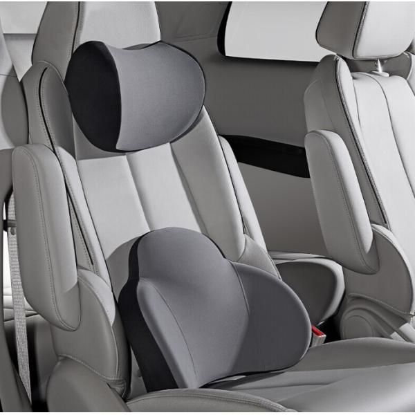 Oblong Memory Foam Backrest Cushion for Car or Office Ergonomic Lumbar Support Pillow