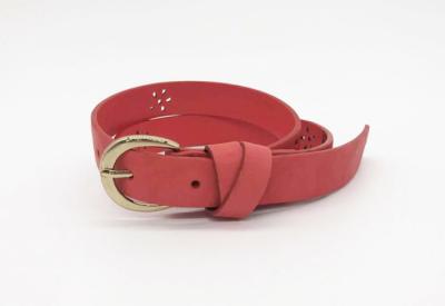 A flor do entalhe Handcrafted as correias de couro, crianças forma correias com curvatura liga de zinco