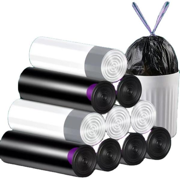 5 13 30 39 Gallon Drawstring Trash Bags Bin Can Liner for Garbage Waste Management